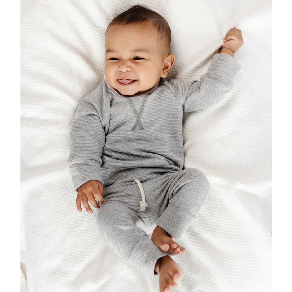 ChildhoodsClothing Micro Stripe Set 3-6 Months